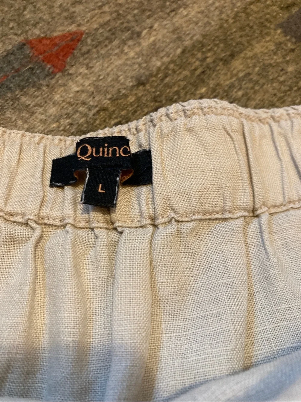 Quince linen jumpsuit/overalls